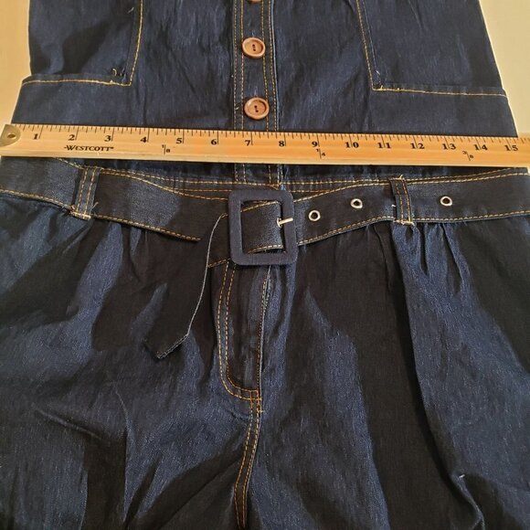 Santory Jean Romper Size S NWT - Picture 9 of 10